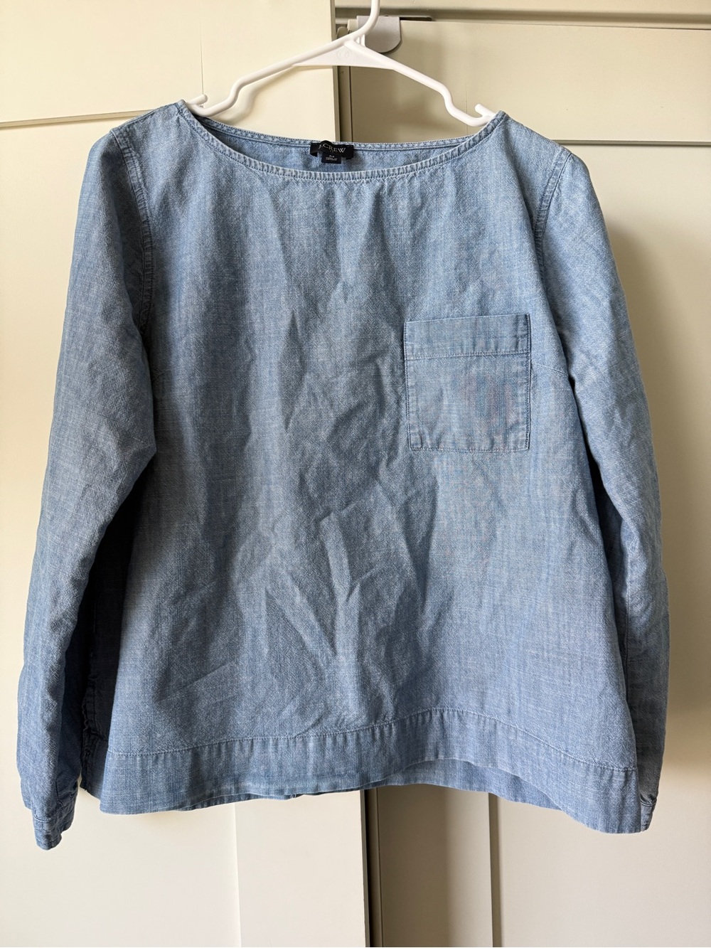 Long Sleeve Pocket Tee, Size M by J. Crew